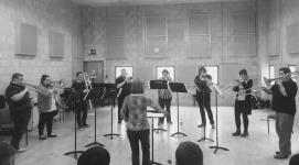 RNCM Trombones En Route to New York