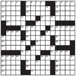 Christmas Crossword Competition Winners Announced