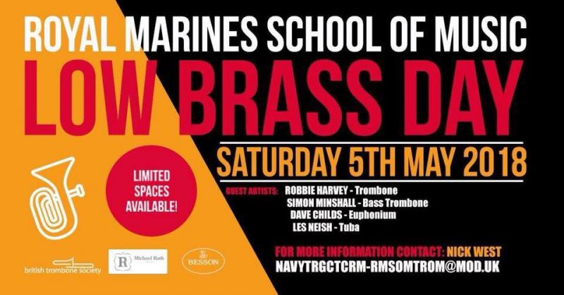 Low Brass Day at the Royal Marines School of Music